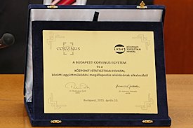 Egyttmkdsi megllapods a KSH s a Budapesti Corvinus Egyetem kztt