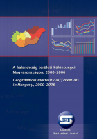 A halandóság területi különbségei Magyarországon, 2000–2006