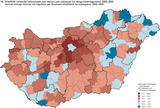 Annual average internal net migration per thousand inhabitants by subregions, 2000&ndash;2006