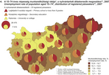 Unemployment rate of population aged 15&ndash;74, distribution of registered jobseekers, 2007