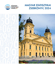 Magyar statisztikai zsebkönyv, 2024 borítókép
