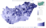 Maps of Hungary