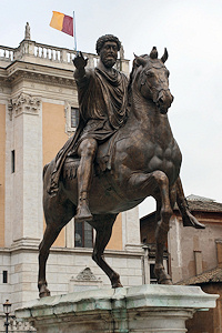 Marcus Aurelius szobra a Capitoliumon